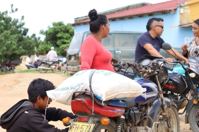 270 toneladas de alimentos llegaron a la Alta Guajira