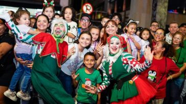 60 mil personas en Pereira vivieron una experiencia mágica con el Gran Desfile Navideño