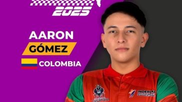 Aaron Gómez Giraldo, piloto aguazuleño que representará a Colombia en el Latin Cup 2025 de motociclismo