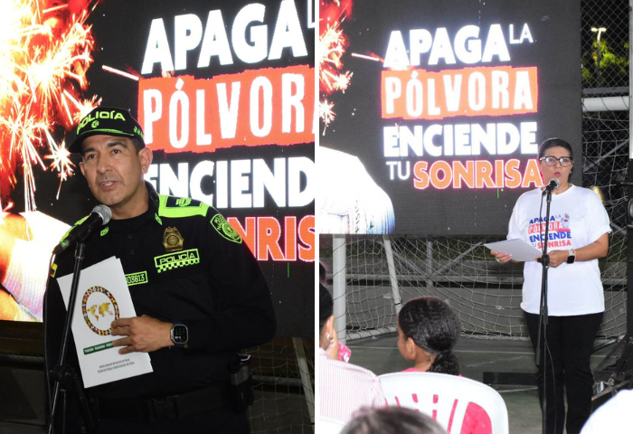 Activaron en Valledupar la campaña ‘Apaga la Pólvora, Enciende tu Sonrisa’