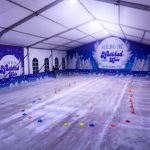 Alcaldía inaugura pista de patinaje sobre hielo para la comunidad