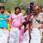 Las comunidades Wayuu, unas de las más beneficiadas con las entregas del banco de alimentos de La Guajira.