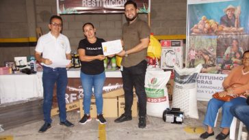 Beneficiarios de la restitución de tierras en Norte de Santander reciben proyectos productivos para iniciar emprendimientos