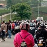 Bloqueo de la vía Panamericana, entre Popayán y Cali