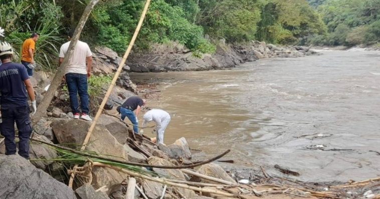 Bomberos de Supía recuperaron un cuerpo en el río Cauca