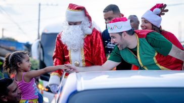 Caravanas Navideñas llenaron de alegría a San Pablo, sur de Bolívar