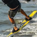 Kitesurf en playas del Atlántico.