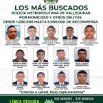 Conozca el cartel de lo más buscados