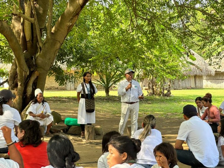 Corpamag refuerza alianza ambiental con la comunidad Arhuaca, anunció compromisos para el 2025