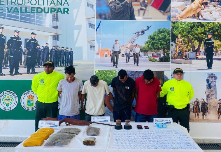 Desbaratan ollas del microtráfico en la margen derecha del río Guatapurí