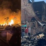 El grave incendio en una bodega de reciclaje en Bosa, Bogotá, dejó 19 viviendas afectadas el día de velitas