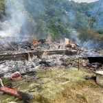 En una finca de la vereda La Argelia se registró un incendio estructural