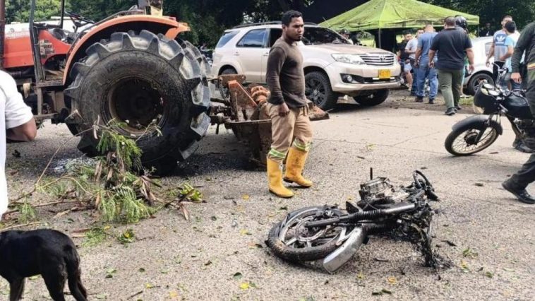 Explosión de moto bomba deja un muerto y varios heridos en Jamundí