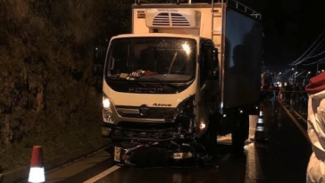 Fatal accidente deja a un persona sin vida en la vía Panamericana entre Ipiales y Pasto