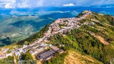 Panorámica de El Rosario, Nariño