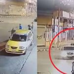 Impactante video muestra accidente en Bucaramanga: conductor se da a la fuga