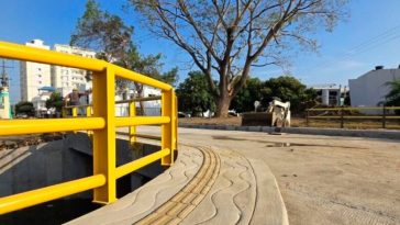 Inauguraron puente de la 48; a final de mes abren el de la calle 50