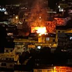 Incendio estructural afectó dos viviendas en el barrio Solidaridad en Manizales