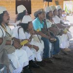 Autoridades indígenas presidieron junto a los directivos la ceremonia de graduación del Programa de Licenciatura en Etnoeducación.