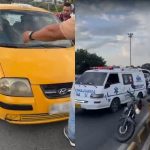 Infarto masivo cobra la vida de taxista mientras transportaba pasajeros en Cali