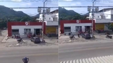 Intento de robo en una tienda D1 terminó en balacera en Palomino, La Guajira