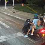 Robo de moto en Barranquilla.