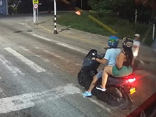 Robo de moto en Barranquilla.