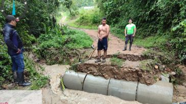 Lluvias de las últimas horas dejan afectaciones en zona rural de Pitalito