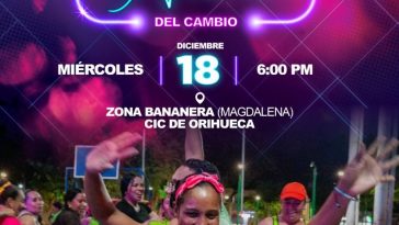 Mega Rumba Neón de la Gobernación será en Zona Bananera