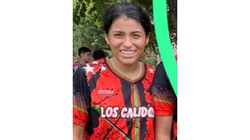 Murió arrollada promesa del fútbol en Pailitas