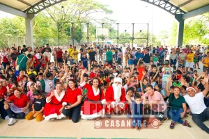 Navidad Pa’ Mi Gente llegó a Aguazul de la mano de Zorro y la Gestora Social