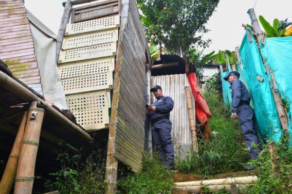 Operativo de control cerró una polvorería  en zona rural de Dosquebradas