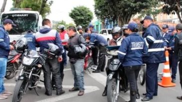 Motociclistas en Pasto