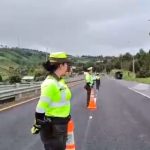 Controles de la Policía en las vías de Nariño