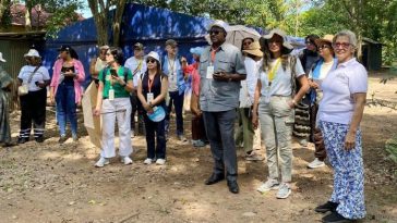 Una delegación conformada por 20 personas de: Nigeria, Camerún, República Democrática del Congo y Filipinas visitaron los ETCR del Cesar y La Guajira.