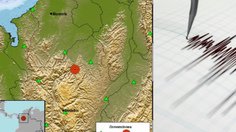 Temblor en Colombia en la noche de este 30 de diciembre otra vez en Tarazá, Antioquia: magnitud, profundidad y más