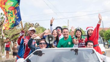 UN GESTO DE SOLIDARIDAD | El Bolivarense llevó regalos a más de 1.500 niños de Bolívar.