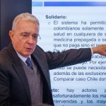 'El propósito del gobierno Petro es destruir el sistema de salud, con o sin reforma': Álvaro Uribe