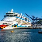 Al Puerto de Santa Marta arribó el crucero AIDAbella con mas de 2 mil pasajeros