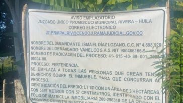 Alerta por estafa millonaria en venta de lotes en Neiva y Rivera