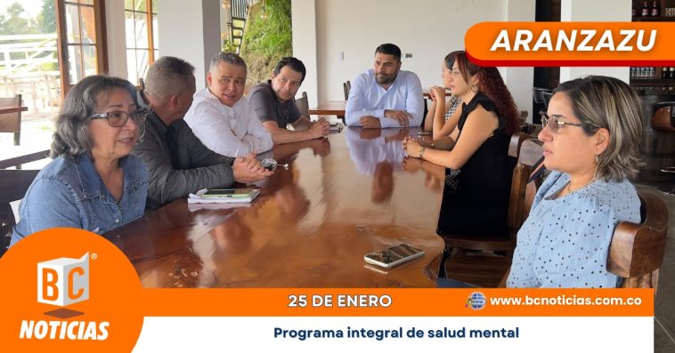 Aranzazu tendrá un programa integral de salud mental