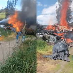 Ayuda solidaria para la familia que perdió su casa tras devastador incendio en Catambuco, Pasto