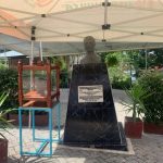 Buscan a quienes vandalizaron la estatua de Acevedo y Gómez