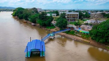 Businú: avanzarán con señalización y construcción de columnas en el río