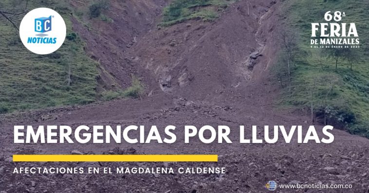 Caldas bajo alerta: Lluvias intensas afectan al Magdalena caldense