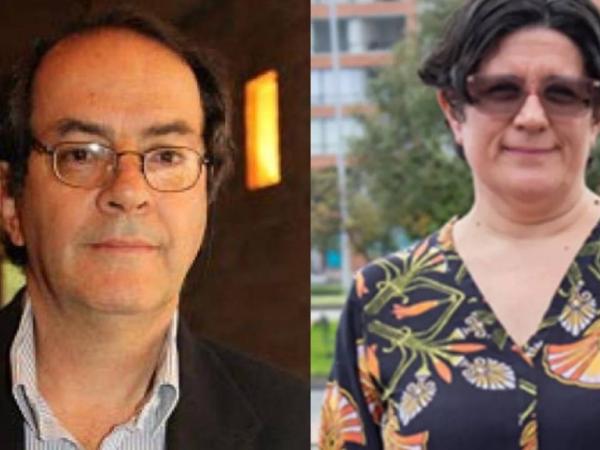 Laura Moisá y César Giraldo