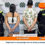 Capturan a una pareja con un arma y estupefacientes en un puesto de control de Viterbo