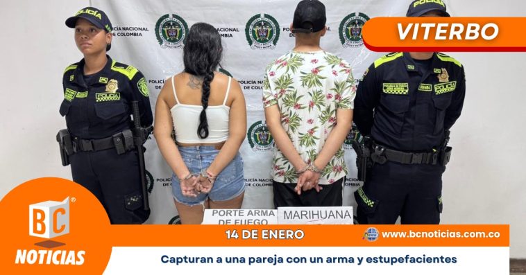 Capturan a una pareja con un arma y estupefacientes en un puesto de control de Viterbo