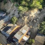 Cartagena: tras deslizamiento, viviendas ubicadas en cerro de Loma Fresca deberán ser evacuadas