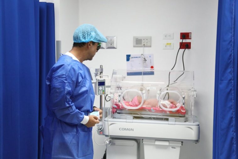 Con la atención de un primer parto se inauguraron servicios de Obstetricia en el Nuevo Hospital de Barranquilla